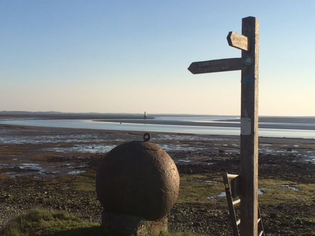 The mouth of the Lune